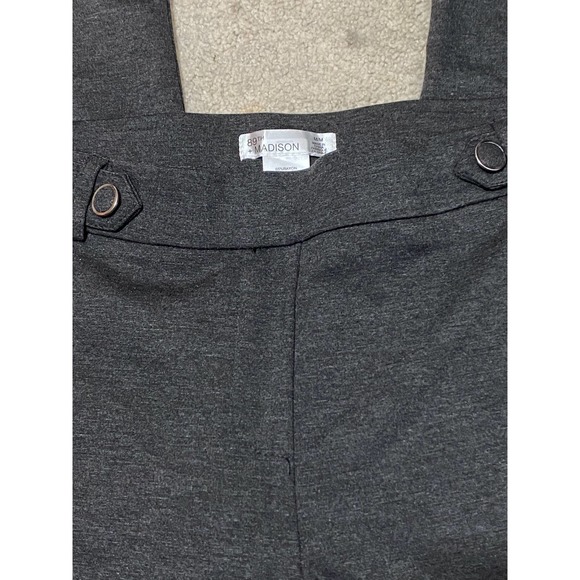 89th + Madison Women's Black Rayon Blend Ankle Pants Comfort Waist Stretchy M/M - Picture 6 of 6